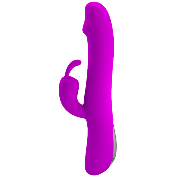 Pretty Love Natural Motion Thrusting Vibrator (Purple)