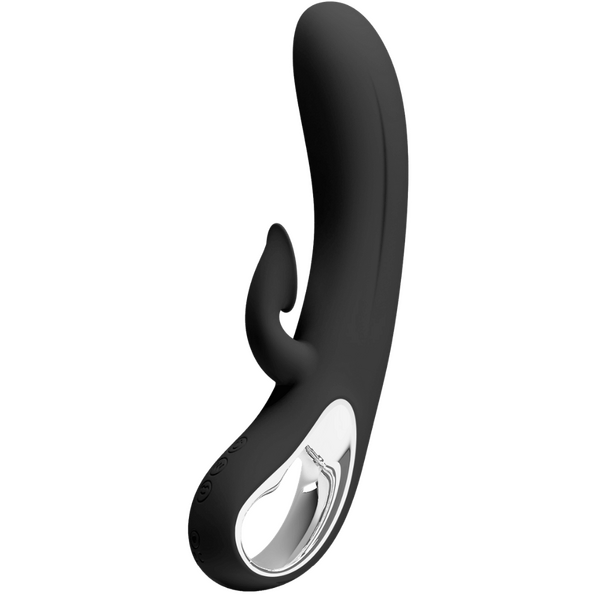 Pretty Love Nicola Suction Rabbit Vibrator Black