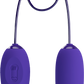 Pretty Love Daisy Youth Egg Vibrator + Licking Stimulator Purple