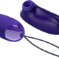 Pretty Love Rechargeable Orthus Youth Egg Vibrator and Clitoral Stimulator Purple
