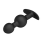 Pretty Love Silicone Anal Balls 4.05" (Black)