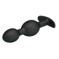 Pretty Love Silicone Anal Balls 4.92" (Black)