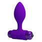 Pretty Love Vibra Butt Plug (Purple)