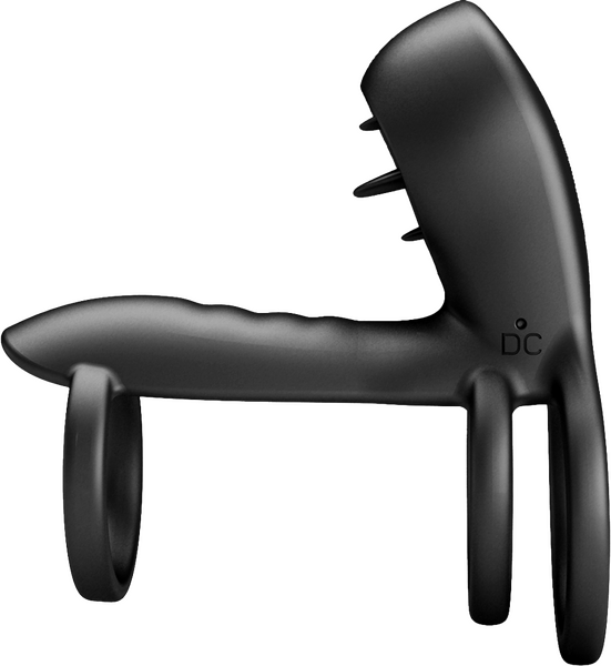 Pretty Love Vibrating Penis Sling Jammy Black