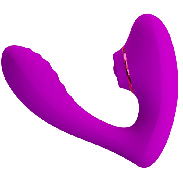 Pretty Love Nauty Clitoral Thumping Stimulator Purple