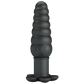 Pretty Love Silicone Vibrating Butt Plug - Imron (Black)