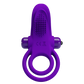 Pretty Love Vibrant Penis Ring - Couples Cock Ring Purple