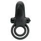 Pretty Love Vibrant Penis Ring - Couples Cock Ring Black