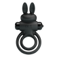 Pretty Love Vibrant Penis Ring III - Couples Cock Ring Black