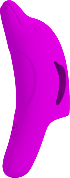 Pretty Love Rechargeable Delphini Fingering Vibrator Purple