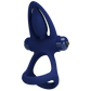 Pretty Love Powerful Ring Mat Vibrating Cock Ring Navy Blue