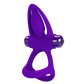 Pretty Love Vibrating Couples Cock Ring Purple