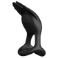 Pretty Love Vibrant Penis Ring - Silas (Black)