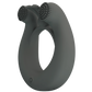 Pretty Love Master Ring - Dahlia Vibrating Couples Cock Ring (Grey)