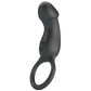 Pretty Love Super Power Trae Vibrating Cock Ring (Black)