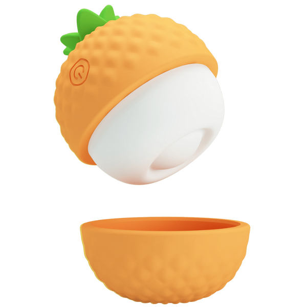 Pretty Love Pineapple Secret Thumping Vibrator (Orange)