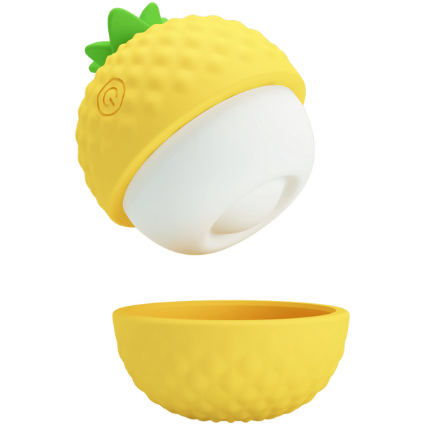 Pretty Love Pineapple Secret Thumping Vibrator (Yellow)