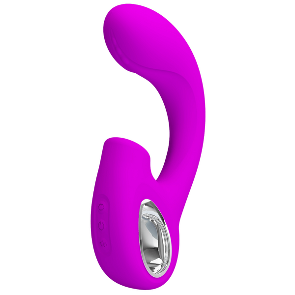 Pretty Love Rechargeable Tapping Sibel Vibrator (Purple)