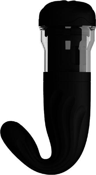 Pretty Love Rechargeable Breton Rotationing Masturbator Black