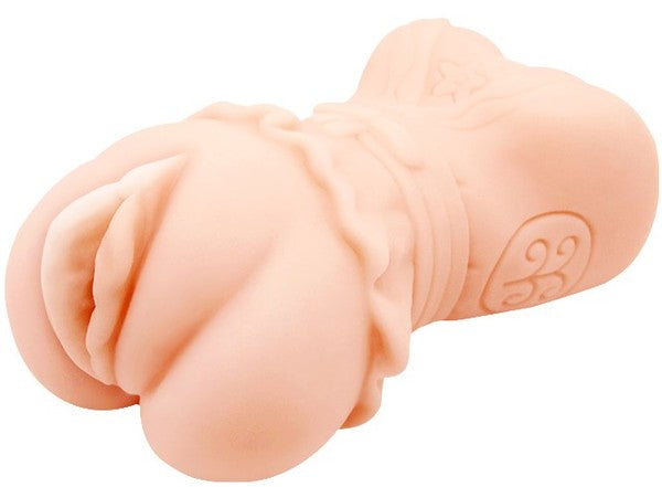Crazy Bull Water Activated 3D Vibrating Vagina Masturbator (Flesh)