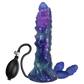 Power Monsters Duskwalker Sentine 9" Rippled Monster Silicone Fantasy Inflatable Dildo