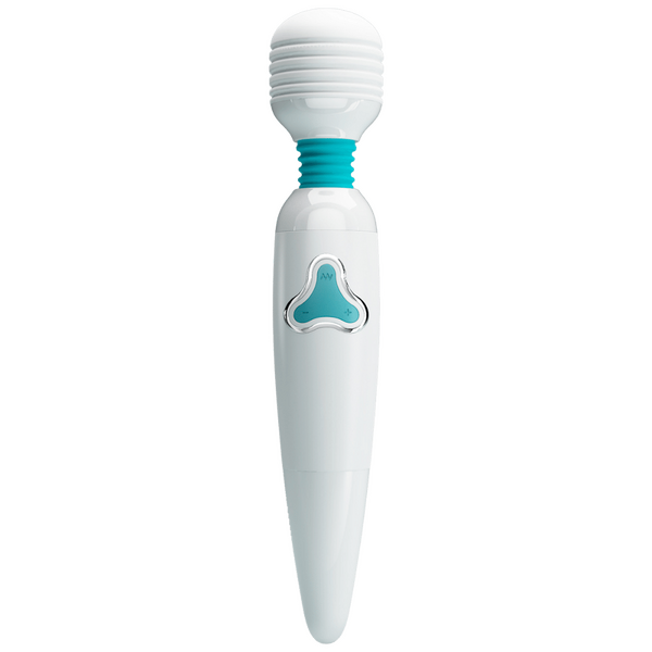 Pretty Love Stavros The Great Cloud Massage Wand Vibrator White/Blue