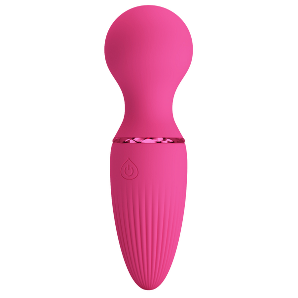 Pretty Love Little Cute Mini Wand Dwayne Vibrator Pink