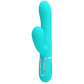 Pretty Love Mariana - 4in1 Multi-function Thumping Rabbit Vibrator Seafoam