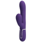 Pretty Love Mariana - 4in1 Multi-function Thumping Rabbit Vibrator Dark Purple