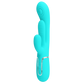 Pretty Love Romance - Shania - 4in1 Multi-function Rabbit Vibrator Seafoam