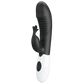 Pretty Love Rasmussen Rabbit Vibrator (Black)
