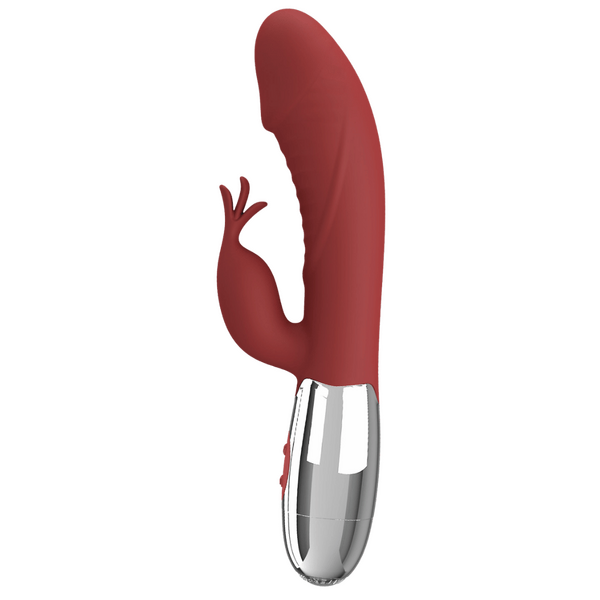 Pretty Love Rasmussen Rabbit Vibrator Red