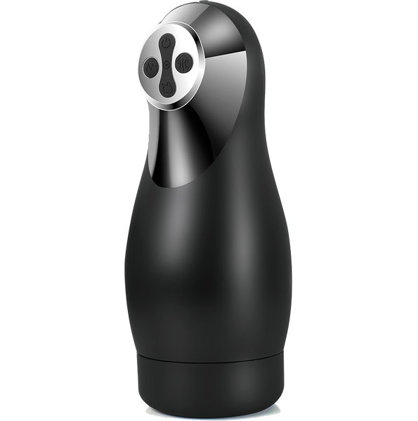 La Viva Tornado Vibrating and Suction Masturbator Black