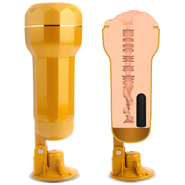 Chisa MX Carina Realistic Vagina Vibrating Cup Masturbator