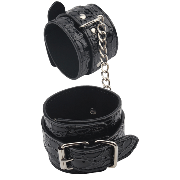 Chisa BEHAVE! Be Good Wrist Cuffs (Black)