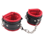 Chisa BEHAVE! Super Soft Ankle Cuffs (Red/Black)