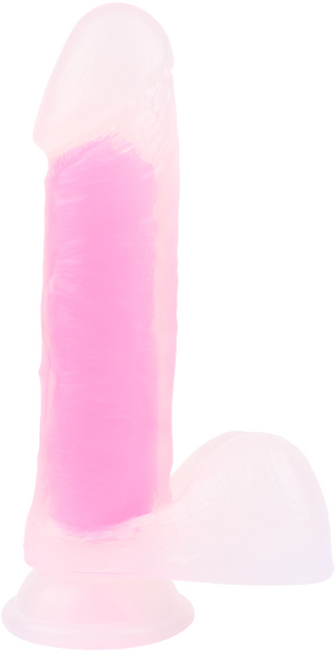 La Viva Neon Billy Glow In The Dark Pink Dildo