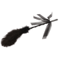 Chisa Noir Tickler With Ribbon (Black)