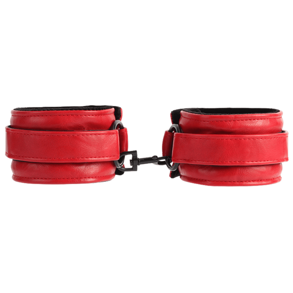 Chisa Noir Ankle Cuffs (Red)