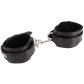 Chisa Noir Lock'em Ankle Cuffs (Black)
