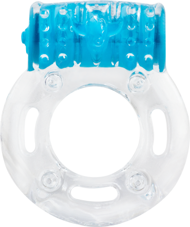 ScreamingO ColorPoP Quickie Plus Vibrating Cock Ring - Blue