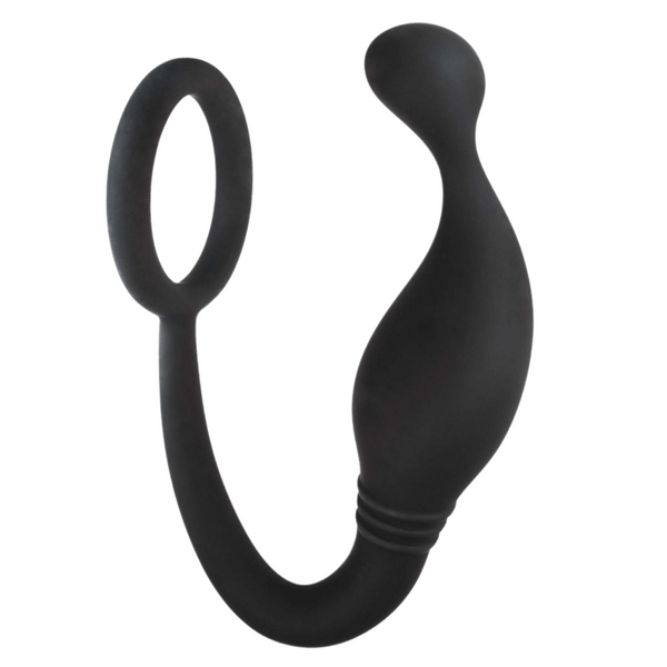 Excellent Power Jet Horny Prostate Plug With Love Ring 5"