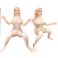 Excellent Power | Cheating Wife - Rosie - Flesh Sitting Inflatable Lifesize Doll