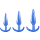 Excellent Power Butt Fantasy - Triple Tapered Anal Plug Set Blue