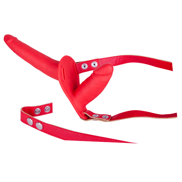 Excellent Power | Sex Companion Double Dildos Strap-On Red