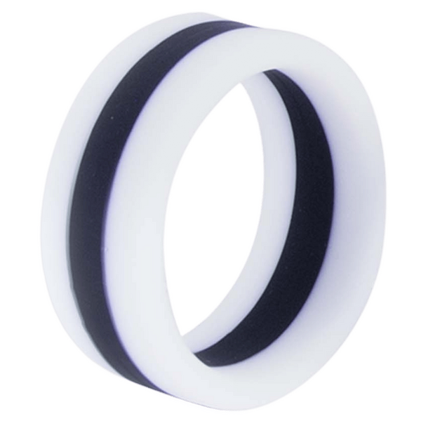 Excellent Power Macho Armor Silicone Cock Ornament Ring Black
