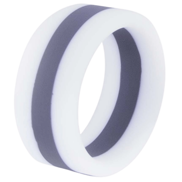 Excellent Power Macho Armor Silicone Cock Ornament Ring Grey