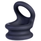 Excellent Power Macho Armor Silicone Cock & Ball Ornament Large Black