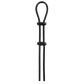 Excellent Power Jet Horny Silicone Lasso - Adjustable Cock Ornament with Ball Strap