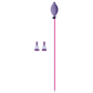 Excellent Power Nippies Pumpies - Silicone Nipple Sucker with Manual Pump Purple